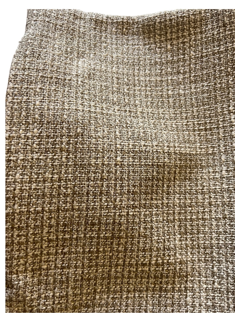 Woven Tan Fabric pillow case 18x18 (NO insert) - Picture 5 of 8